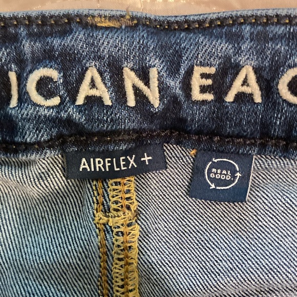 American Eagle Men’s Airflex + Original Bootcut Denim Blue Jeans US Size 29/30 - Picture 5 of 16